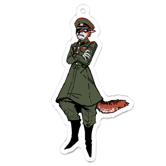 アクリルキーホルダー - 70 x 70 (mm)