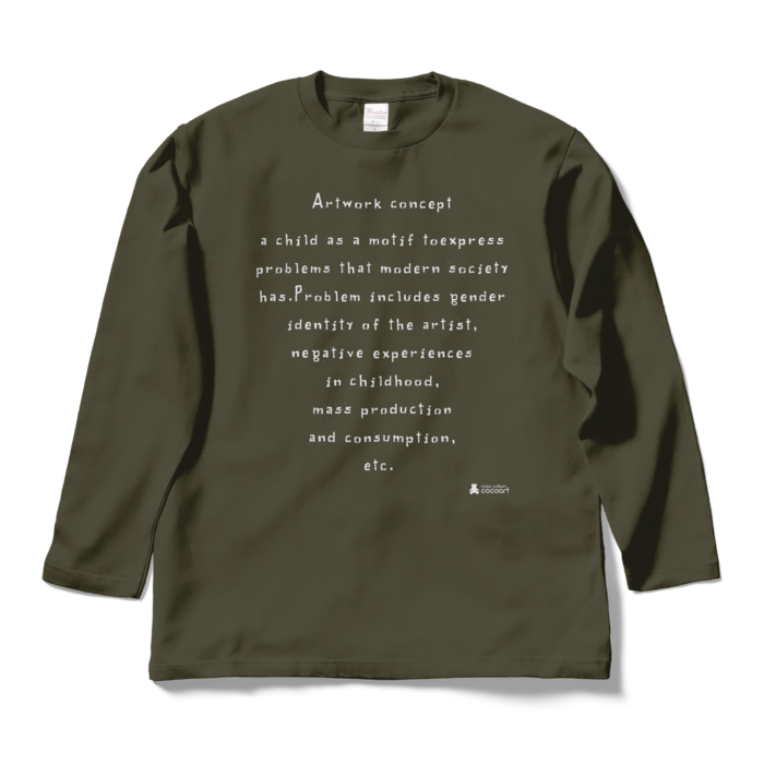 ロングスリーブTシャツ - L - アーミーグリーン