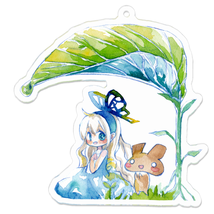 アクリルキーホルダー - 70 x 70 (mm)