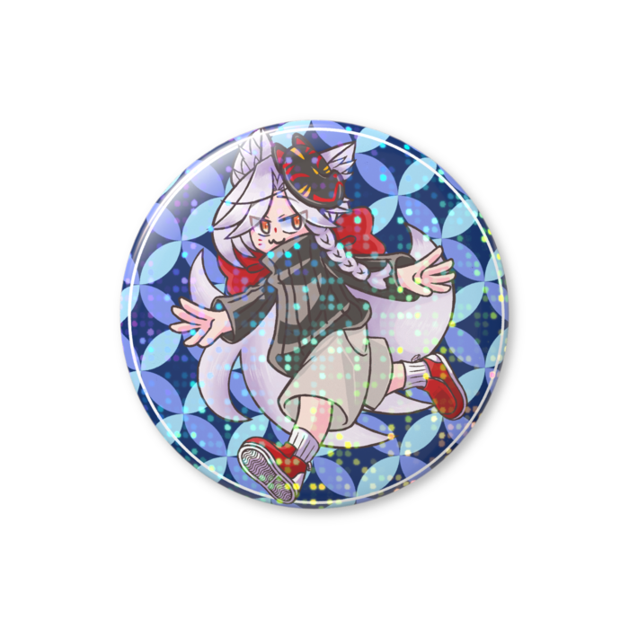 ホログラム缶バッジ 44mm