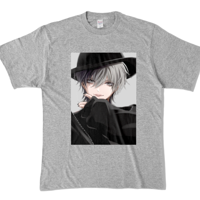カラーTシャツ - XL - 杢グレー (濃色)