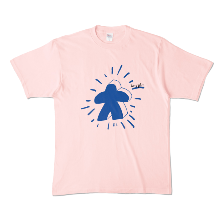 カラーTシャツ - XL - ライトピンク (淡色)