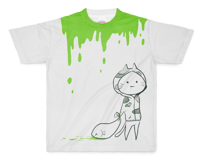 フルグラフィックTシャツ - M - 両面印刷