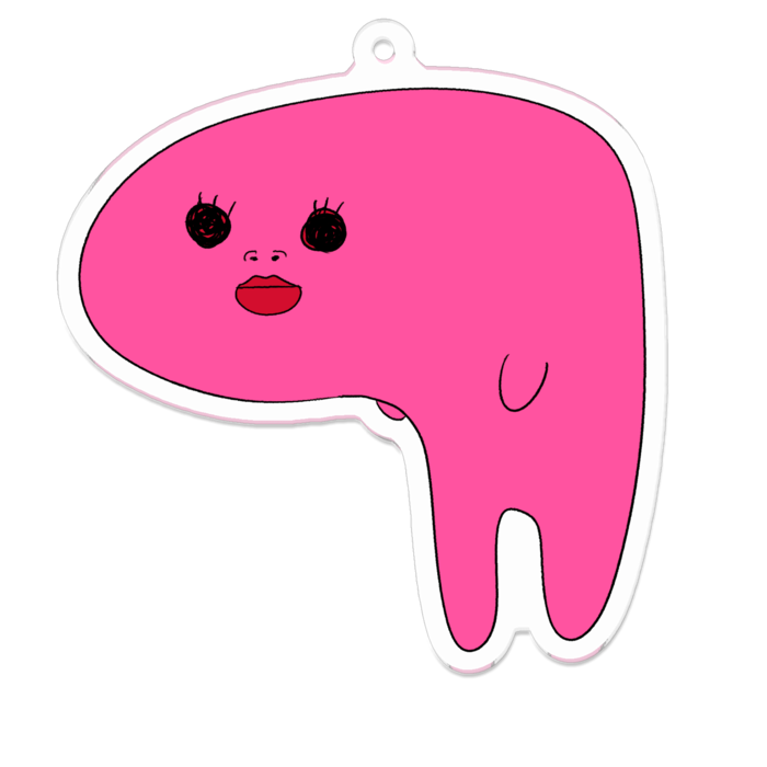 アクリルキーホルダー - 70 x 70 (mm)