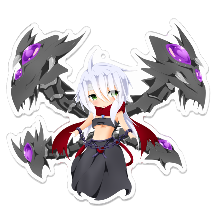 アクリルキーホルダー - 100 x 100 (mm)