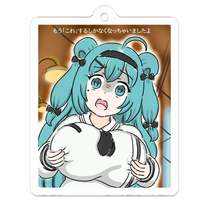 アクリルキーホルダー - 50 x 50 (mm)