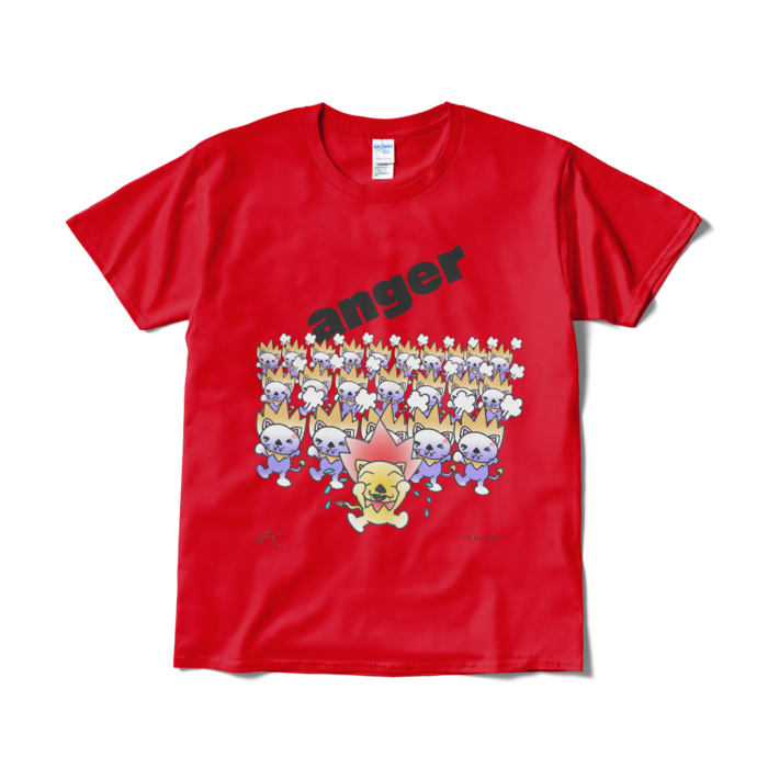 Tシャツ（短納期） - L - レッド