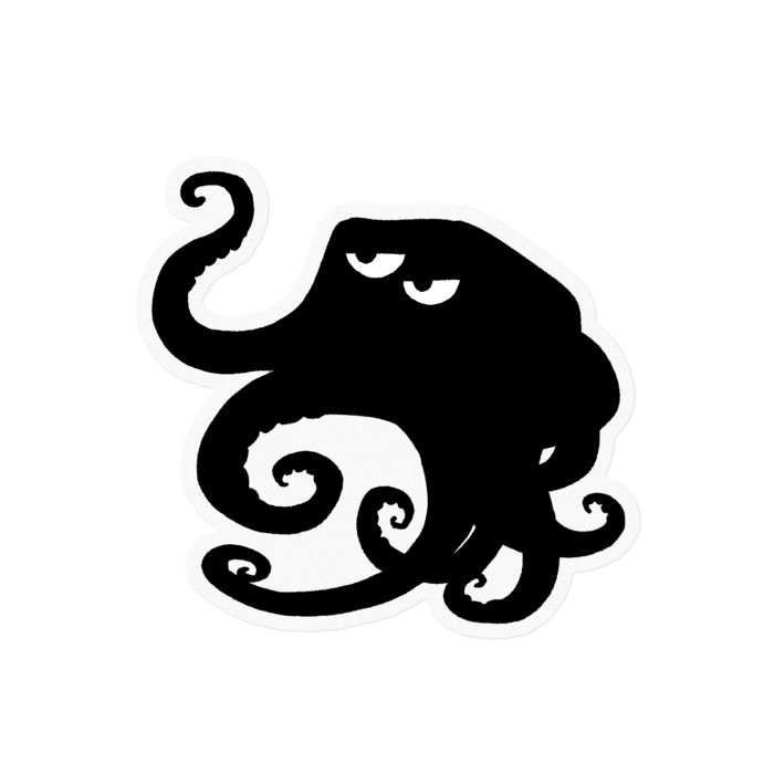 ステッカークリア - 100 x 100 (mm)