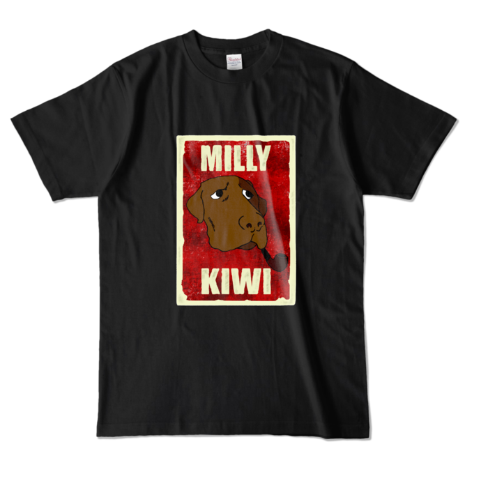 カラーTシャツ - L - ブラック (濃色)