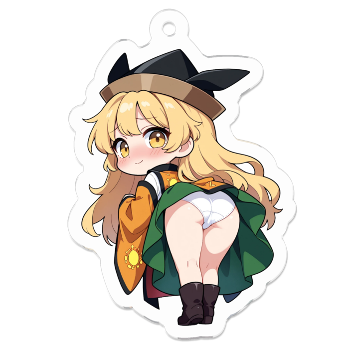 アクリルキーホルダー - 50 x 50 (mm)(キャラのみ)