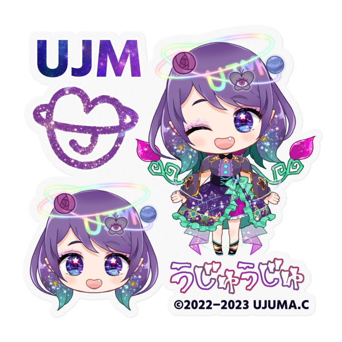 ステッカー - 100 x 100 (mm)