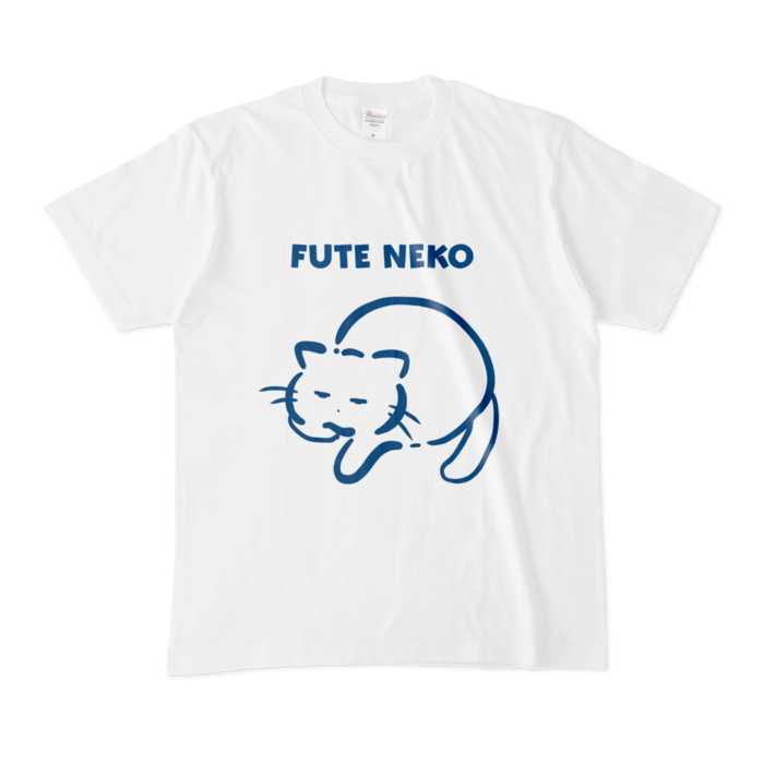 白Tシャツ - M - ブルー