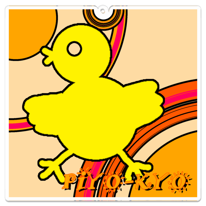 アクリルキーホルダー - 100 x 100 (mm)
