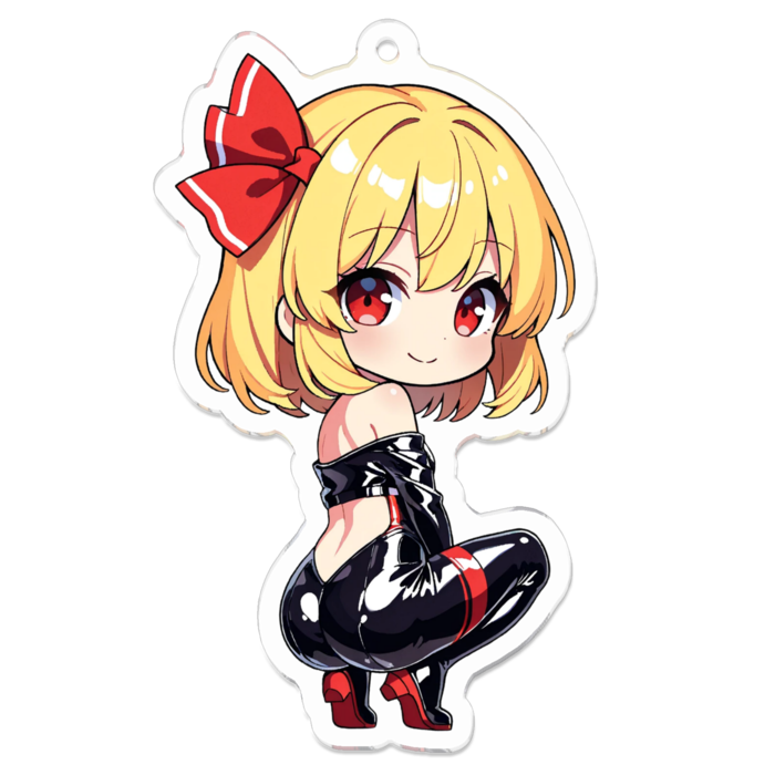 アクリルキーホルダー - 70 x 70 (mm)(キャラのみ)