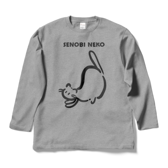 ロングスリーブTシャツ - L - 杢グレー