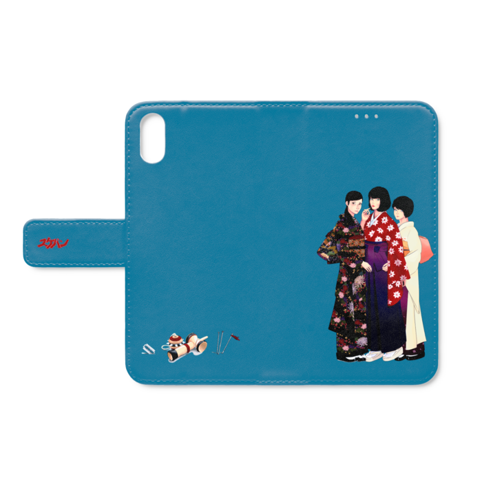 手帳型iPhoneケース - iPhone XS / X - ストラップ穴 なし