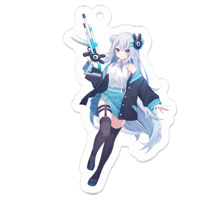 未兎クロノアクリルキーホルダー- 50×50 (mm)