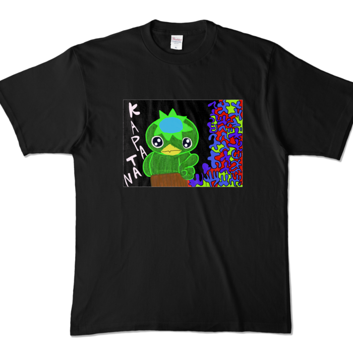 カラーTシャツ - XL - ブラック (濃色)