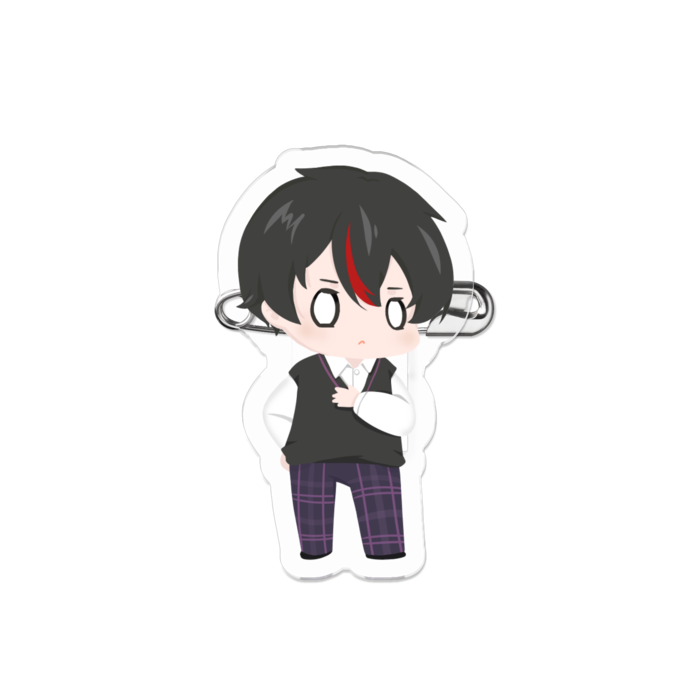 アクリルバッジ - 50 x 50 (mm)