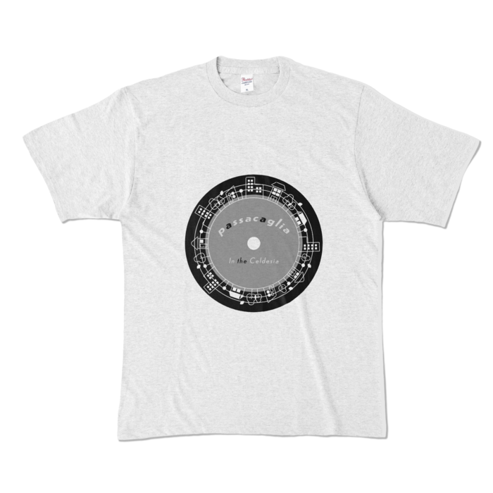カラーTシャツ - XL - アッシュ (淡色)
