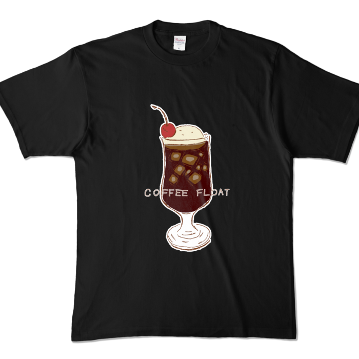 カラーTシャツ - XL - ブラック (濃色)