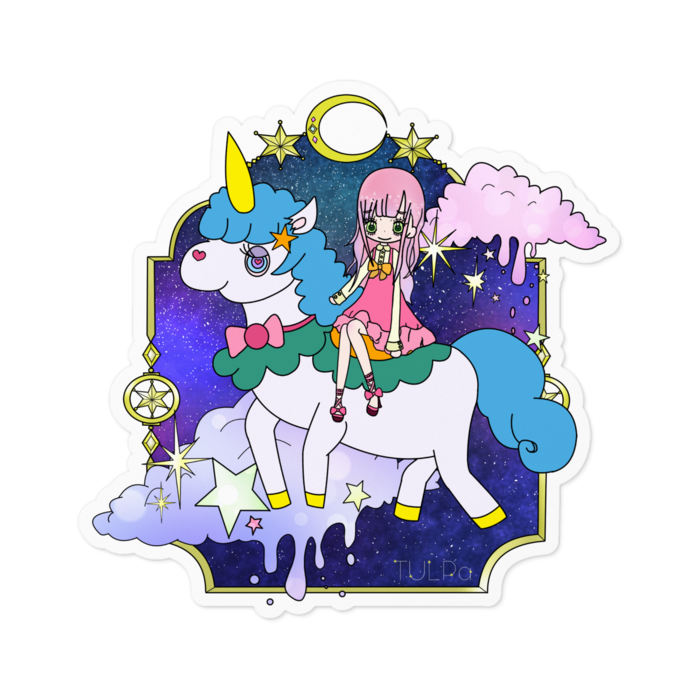 ステッカー - 100 x 100 (mm)