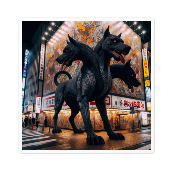 ステッカー - 100 x 100 (mm)