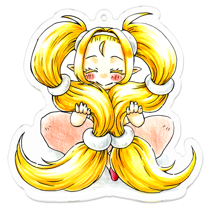 アクリルキーホルダー - 70 x 70 (mm)