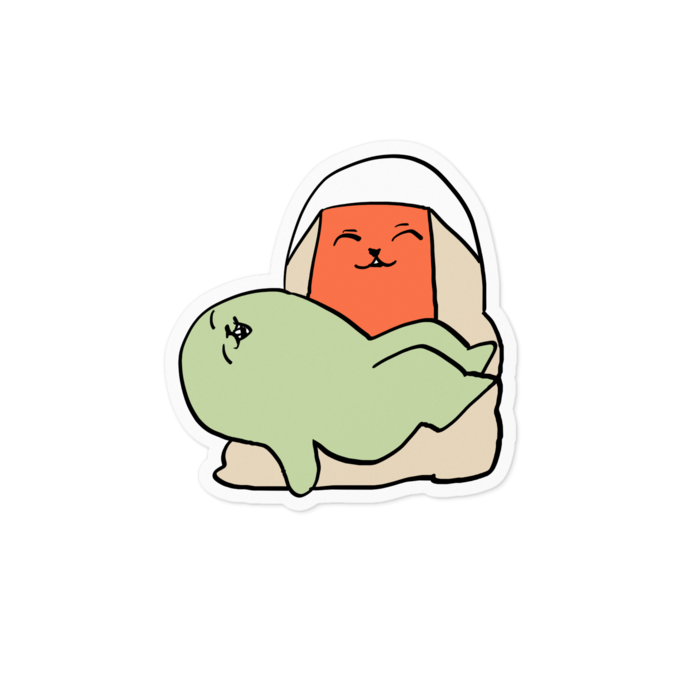 ステッカー - 100 x 100 (mm)