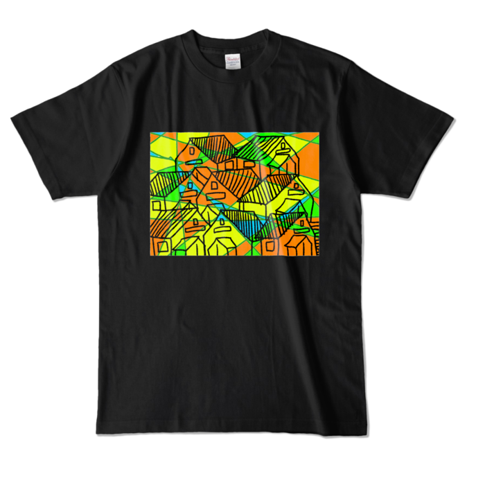 カラーTシャツ - L - ブラック (濃色)