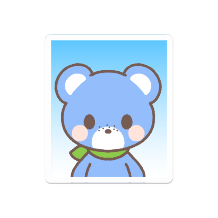 アクリルバッジ - 50 x 50 (mm)