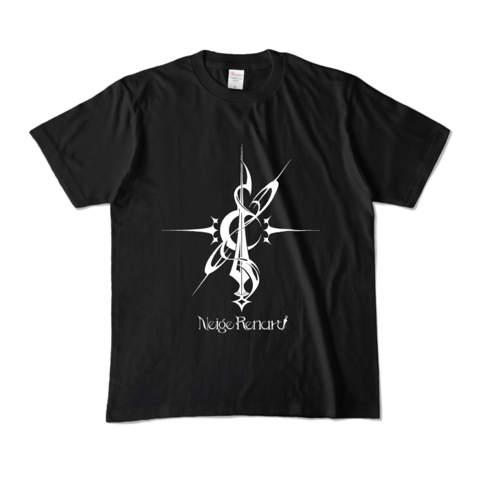 カラーTシャツ - M - ロゴ白