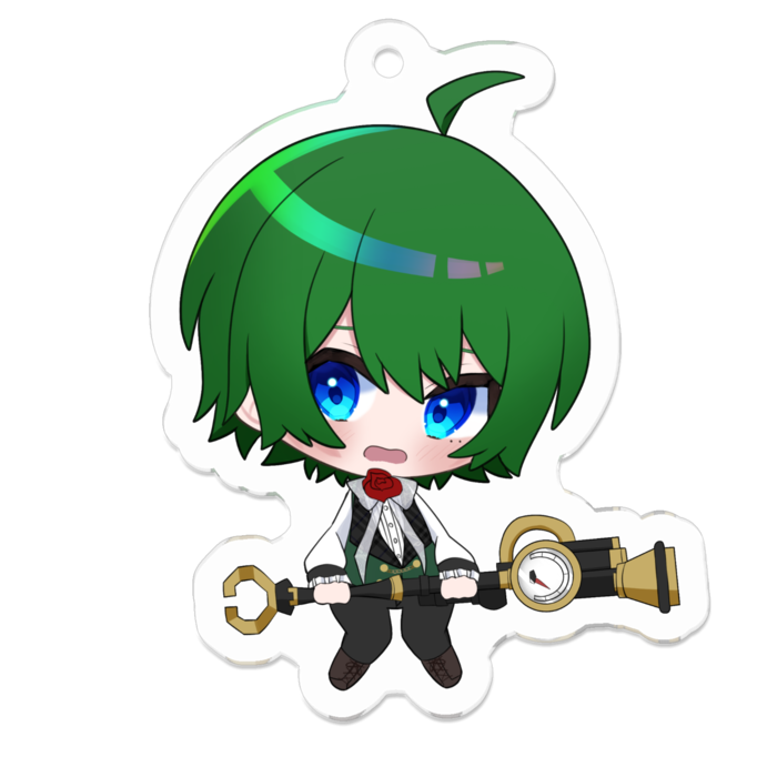 アクリルキーホルダー - 50 x 50 (mm)
