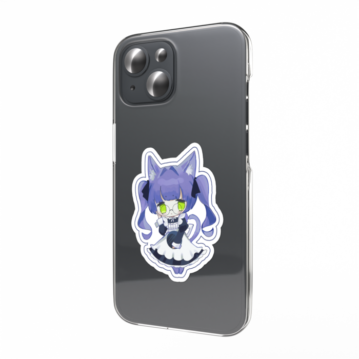クラシカルメイドスマホステッカー
