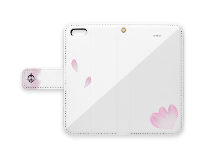 手帳型iPhoneケース - iPhone 5 / 5s / SE - ストラップ穴 あり