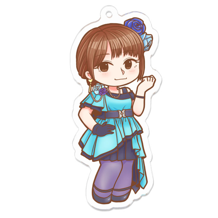 アクリルキーホルダー - 70 x 70 (mm)