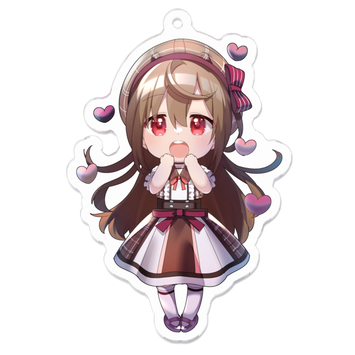 アクリルキーホルダー - 70 x 70 (mm)