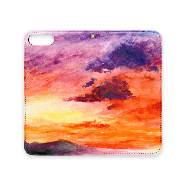 手帳型iPhoneケース(ベルトなし) - iPhone 8 Plus / 7 Plus - ストラップ穴 あり