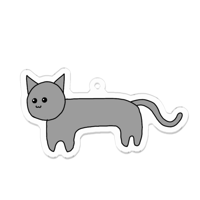 アクリルキーホルダー - 70 x 70 (mm)