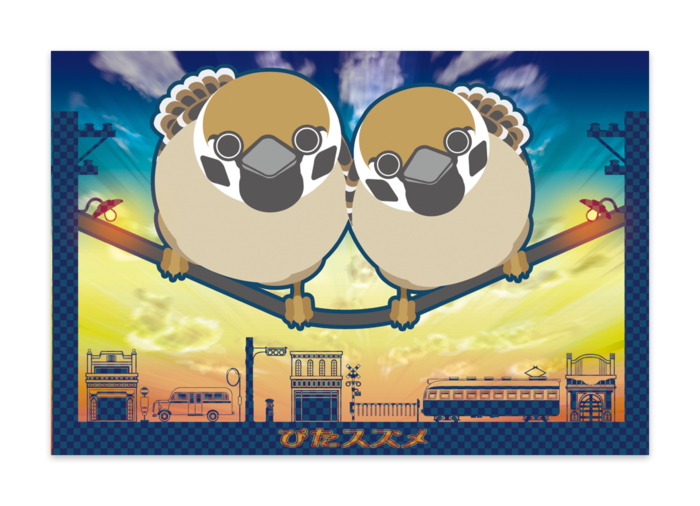 ポストカード(10枚セット) - ヴァンヌーボVGスノーホワイト195kg