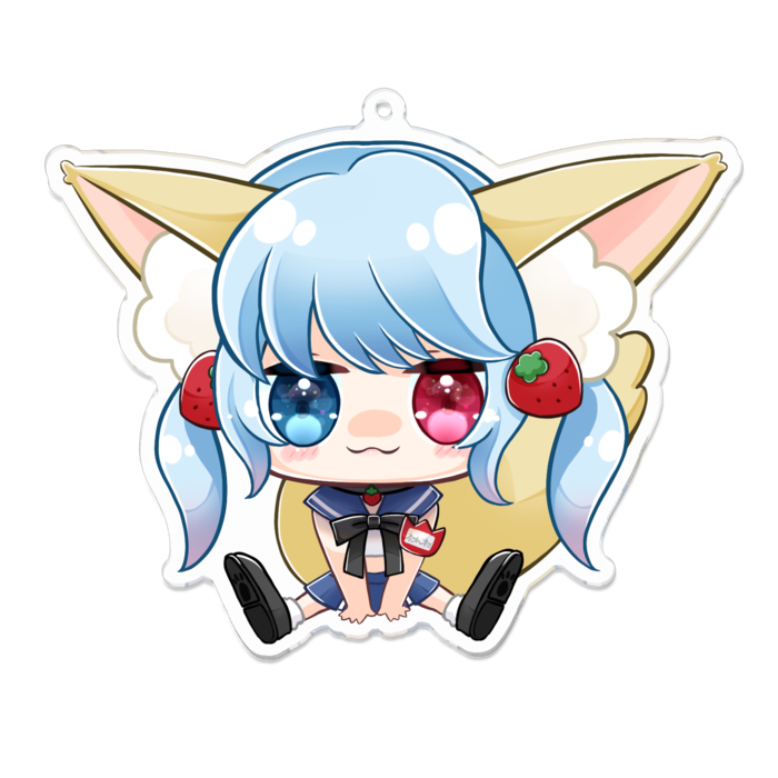 アクリルキーホルダー - 100 x 100 (mm)