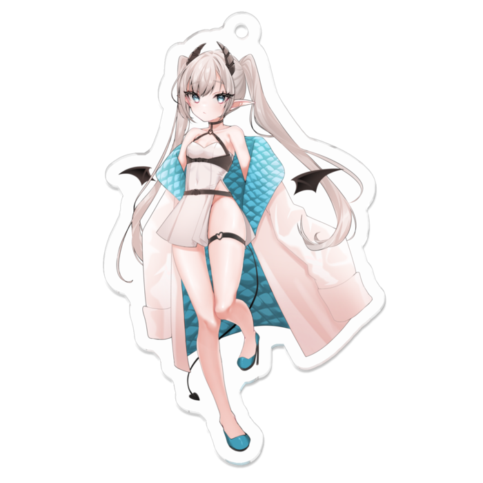 アクリルキーホルダー - 70 x 70 (mm)