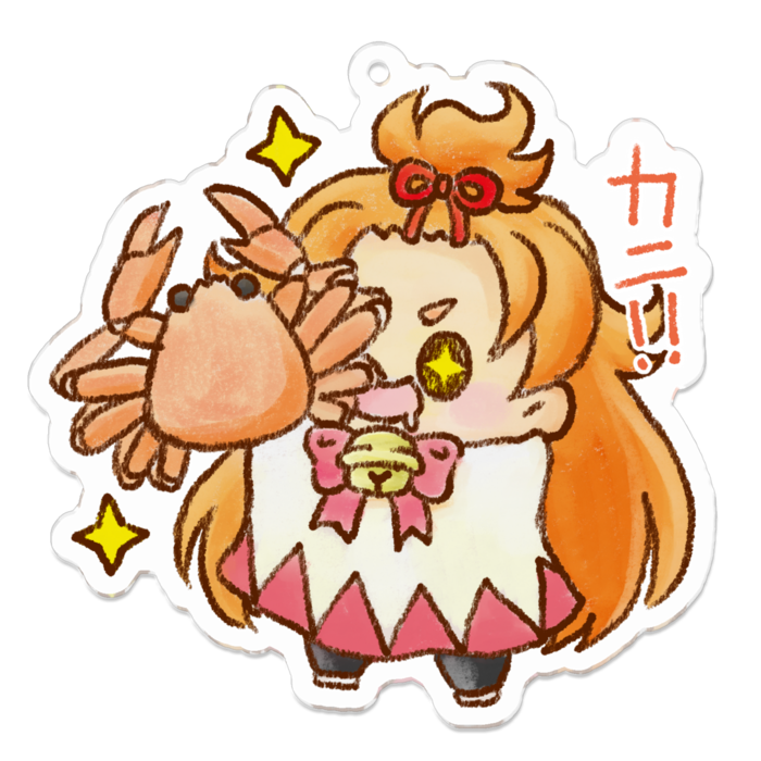 アクリルキーホルダー - 70 x 70 (mm)