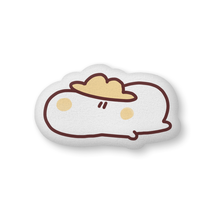 ふかふかクッション - 中(H36×W56cm) - 片面