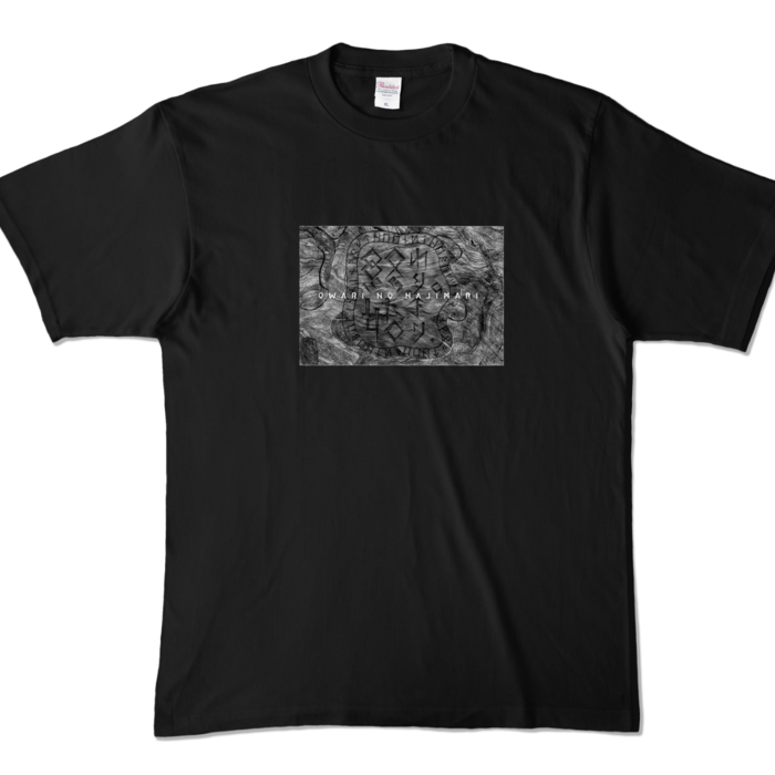 O.N.H CIRCLE LOGO TEE / BLACK / XL