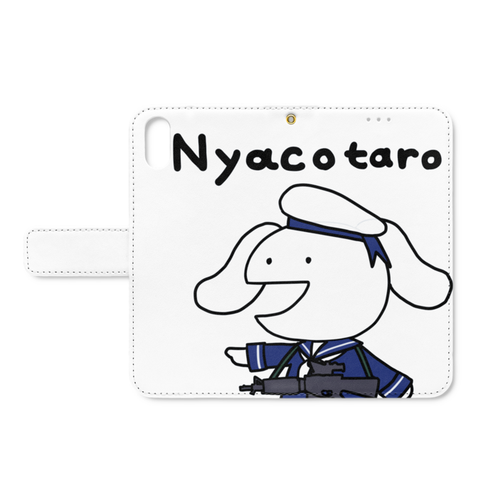 手帳型iPhoneケース - iPhone X - ストラップ穴 あり