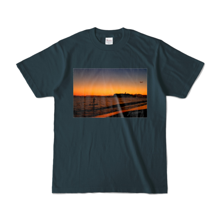 カラーTシャツ - S - デニム (濃色)(1)