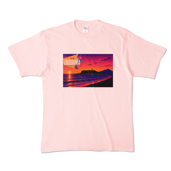 カラーTシャツ - XL - ライトピンク (淡色)