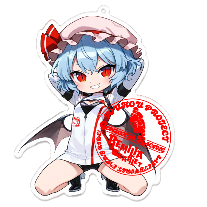 アクリルキーホルダー - 100 x 100 (mm)