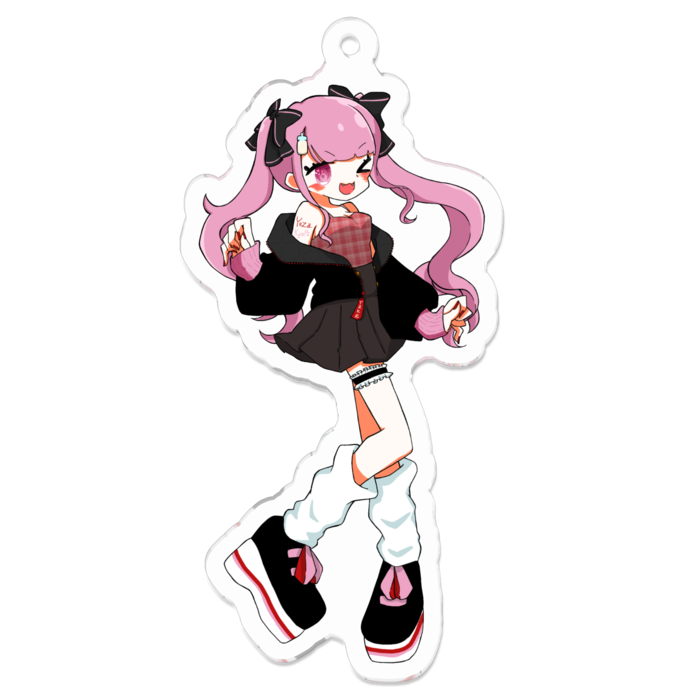 アクリルキーホルダー - 70 x 70 (mm)